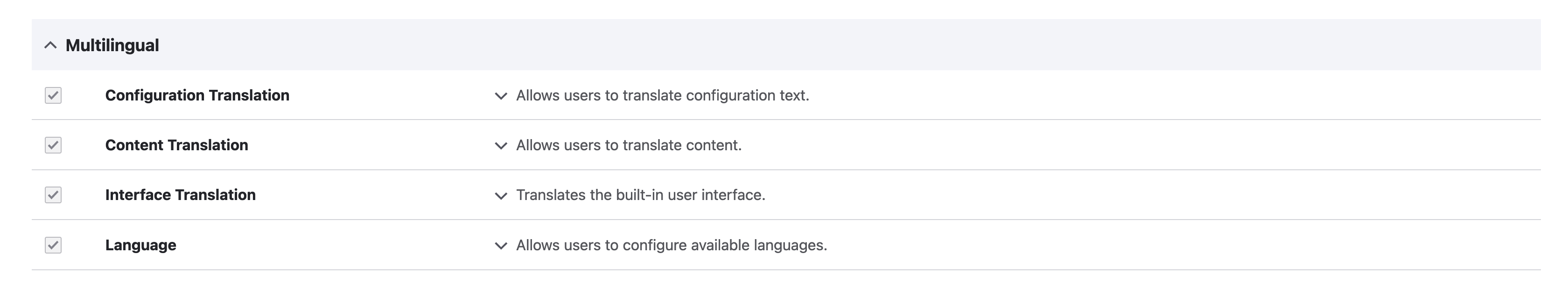 Languages