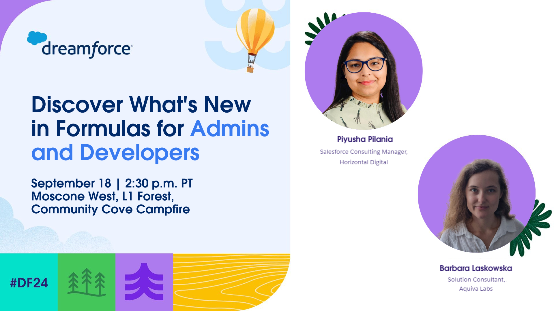 Dreamforce 24 Session by Piyusha Pilania, Discover What's New in Formulas for Admins and Developers