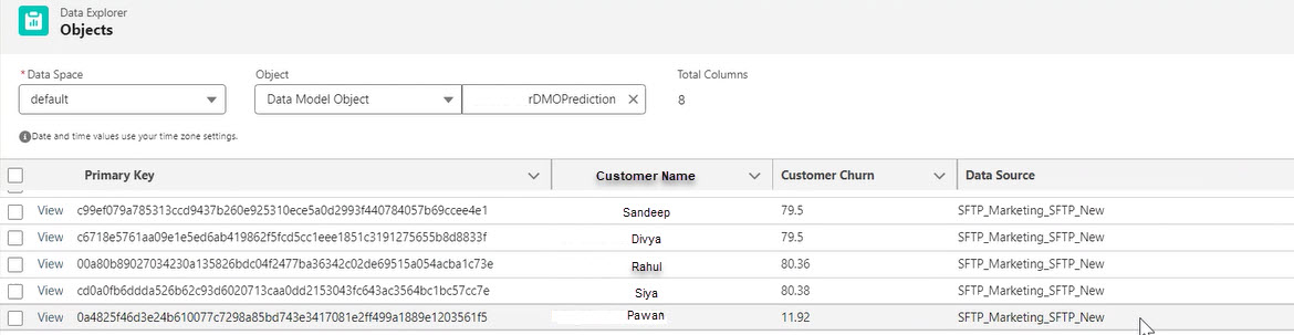 Segments of customers