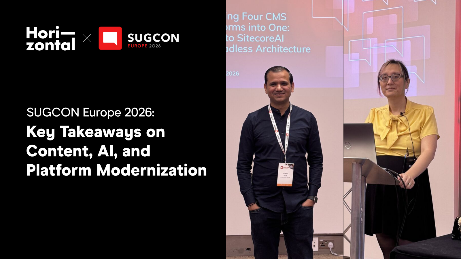 SUGCON Europe 2026: Key Takeaways on Content, AI, and Platform ...